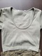 Zdjęcie oferty: Crop top plus spodenki stradivarius z paskiem khaki 