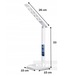 Zdjęcie oferty: Fun Desk Lampka biurkowa LED - LC1 kalendarz, budzik, zegarek