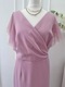 Zdjęcie oferty: Sukienka pudrowa na urodziny wesele dla świadkowej druhny mamy 48 4XL