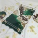 Zdjęcie oferty: Rękodzieło zestaw taca i podkładki z żywicy epoksydowej zieleń 