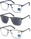 Zdjęcie oferty: Okulary do czytania 3 sztuki   z filtrem niebieskiego światła, +2