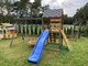 Zdjęcie oferty: Plac zabaw dla dziecka dzieci zjeżdżalnia huśtawki domek drewniany