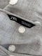 Zdjęcie oferty: Zara M 38 bluzka szara w białe groszki kropki