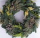 Zdjęcie oferty: wianek świąteczny stroik pachnący żywy fi 45