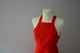 Zdjęcie oferty: Zara długa czerwona lniana sukienka premium old money halter 34 XS