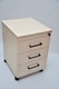 Zdjęcie oferty: Komoda, szafka, kontenerek biurowy - 3 szuflady - centralny zamek