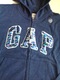 Zdjęcie oferty: GAP niebieska bluza z kapturem logo cekiny 14 15 16 lat