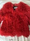 Zdjęcie oferty: Kurtka czerwone futro z owcy mongolskiej Florence Bridge r.36-38