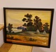 Zdjęcie oferty: OBRAZ z pejzażem z autografem olej płótno stary 1983 rok vintage 
