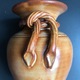 Zdjęcie oferty: Wazon ceramiczny z przewiązaniem ręcznie robiony