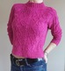 Zdjęcie oferty: Sweter zimowy GAP, 100% bawełna, różowy melanż magenta, roz. XS / 34