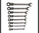 Zdjęcie oferty: Zestaw kluczy przegubowych, łamanych z grzechotką 8szt Nowe