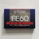 Zdjęcie oferty: 5 sztuk nowe czyste zafoliowane TDK FE 60 kasety magnetofonowe w folii