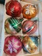 Zdjęcie oferty: Bombki choinkowe szklane stare PRL handmade ręcznie zdobione mix