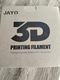 Zdjęcie oferty: Filament Pla+, Jayo, 1.75 mm, do druku 3D, bez plątania, czarny 