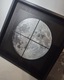 Zdjęcie oferty: Oryginalny obraz 50x50 KSIĘŻYC w ramie wykonany w technologii druku 3D 