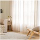 Zdjęcie oferty: Zestaw Firan Z Woalu 140x175 cm Do Salonu i Sypialni Beżowe Cappucino