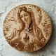 Zdjęcie oferty: Zegar Matką Boską z grawerem – prezent religijny - 40 cm