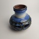 Zdjęcie oferty: Wazonik Strehla. Szkliwiony w kolorze błękitnym  - lata 60
