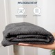 Zdjęcie oferty: Dreamzie Przytulny Koc 200 x 150 cm Polarowy z Poliestru 260g/m2 antracyt