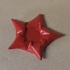 Zdjęcie oferty: CZERWONY świecznik dekoracyjny imitacja GWIAZDY idealna dekoracja PREZENT