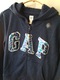 Zdjęcie oferty: GAP niebieska bluza z kapturem logo cekiny 14 15 16 lat