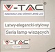 Zdjęcie oferty: Szklana sufitowa lampa kula V-TAC 300mm.