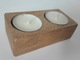 Zdjęcie oferty: Świecznik na 2 tealight'y handmade drewno