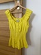 Zdjęcie oferty: Damska Letnia Zółta Bluzka Wakacyjna 