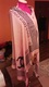 Zdjęcie oferty: nowy szal 90x180 100% viscose coco lososiowy