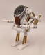 Zdjęcie oferty: Stojak / uchwyt / stand na zegarek, robot, mech, mosiądz.