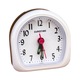 Zdjęcie oferty: Mały biało-czarny budzik elektryczny Eurotime Niemcy lata 80.