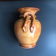 Zdjęcie oferty: Wazon ceramiczny z przewiązaniem ręcznie robiony