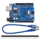 Zdjęcie oferty: Płytka UN0 R3 Płytka rozwojowa ATmega328P z listwą pinową i kablem USB B