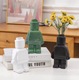 Zdjęcie oferty: Ceramiczny Wazon w Stylu Skandynawskim Ludzik Lego