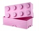 Zdjęcie oferty: LEGO 40041738 Pojemnik na klocki 4x2 jasnoróżowy GRATIS LIST DO MIKOŁAJA