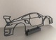 Zdjęcie oferty: Model sylwetka Porsche 911 Gt3 Rs druk 3d