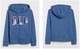 Zdjęcie oferty: GAP niebieska bluza z kapturem logo cekiny 14 15 16 lat