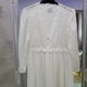 Zdjęcie oferty: Piękna biała długa włoska sukienka bawełna i koronka r L/XL spr wymiary 