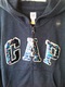 Zdjęcie oferty: GAP niebieska bluza z kapturem logo cekiny 14 15 16 lat