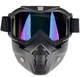 Zdjęcie oferty: Gogle Sport z maską do kasku,ochrona UV, twarzy profesjonalne regulacja