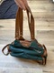 Zdjęcie oferty: Torebka w stylu vintage brązowo-zielona
