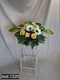 Zdjęcie oferty: Stroik na grób cmentarz kompozycja kwiaty wiązanka nagrobna 