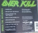 Zdjęcie oferty: cd Overkill-Under The Influence.
