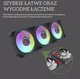 Zdjęcie oferty: Wentylator 120mm Aigo AS12 Rewers modularny czarny 3 sztuki  aRGB / PWM 
