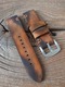 Zdjęcie oferty: Pasek do zegarka 22 mm ręcznie robiony skóra naturalna handmade vintage 
