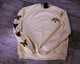 Zdjęcie oferty: House kremowa nowa bawełniana bluza w motyle M/L