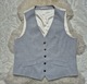 Zdjęcie oferty: Kamizelka garniturowa M Szara Jasna Nowy Burton Menswear London
