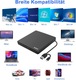 Zdjęcie oferty: BUNUD Zewnętrzny napęd CD/DVD z 2 USB 3.0  PC Windows 11 10 Mac MacBook