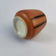 Zdjęcie oferty: Wazonik ceramiczny w oryginalnym zdobieniu - lata 60